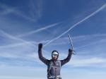 Martin na vrchole Mt.Blanc